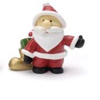 Picture of CUTE SANTA RESIN CAKE TOPPERS